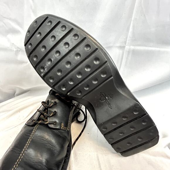 Cole Haan Men Shoes size 10.5 Black Lace up Leather 161C04073C12 - Picture 8 of 15